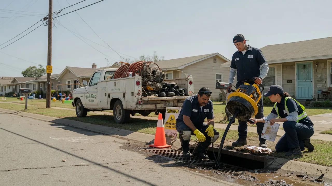Drain Cleaning in Austwell, TX near me